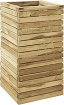 vidaXL-Plantenbak-verhoogd-50x50x100-cm-geïmpregneerd-grenenhout
