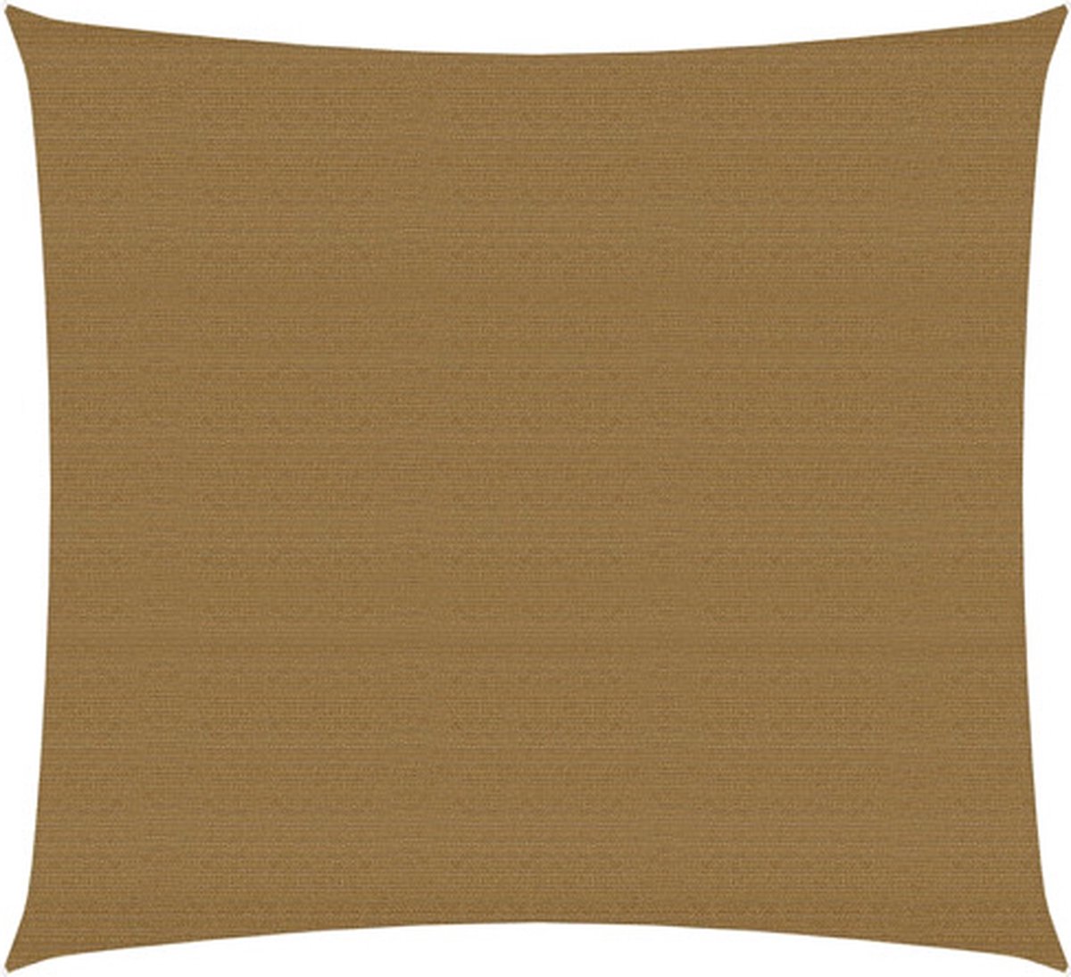 vidaXL Zonnezeil 160 g/m² 3x3 m HDPE taupe