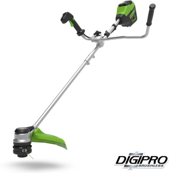 Accu grasmaaier - GREENWORKS 60V trimmer / bosmaaier