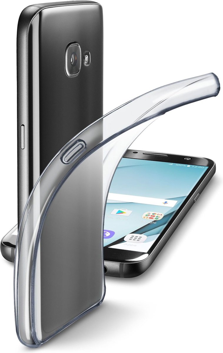 Cellularline FINECGALA717T mobiele telefoon behuizingen 14,5 cm (5.7") Hoes Transparant