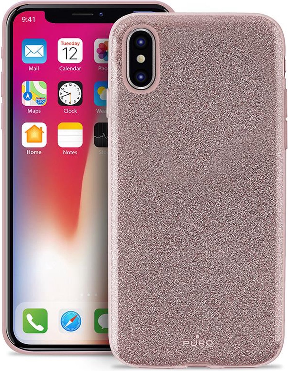 Puro Iphone Xs/x Glans Roze