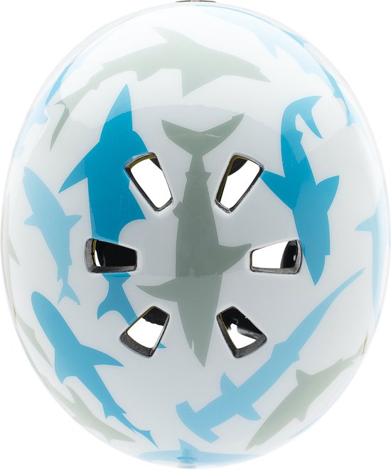 Nutcase - Baby Nutty Baby Shark Gloss MIPS - XXS - Fietshelm (48 - 52 cm)