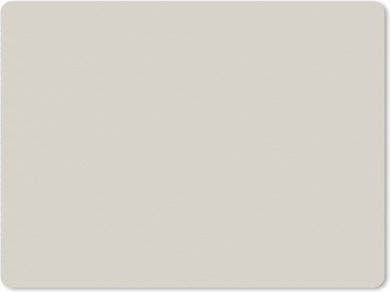 Tapis de souris Gaming - Tapis de souris xxl - Grijs - Uni - Grand tapis de souris - Sous-main - 80x60 cm - Accessoires de bureau