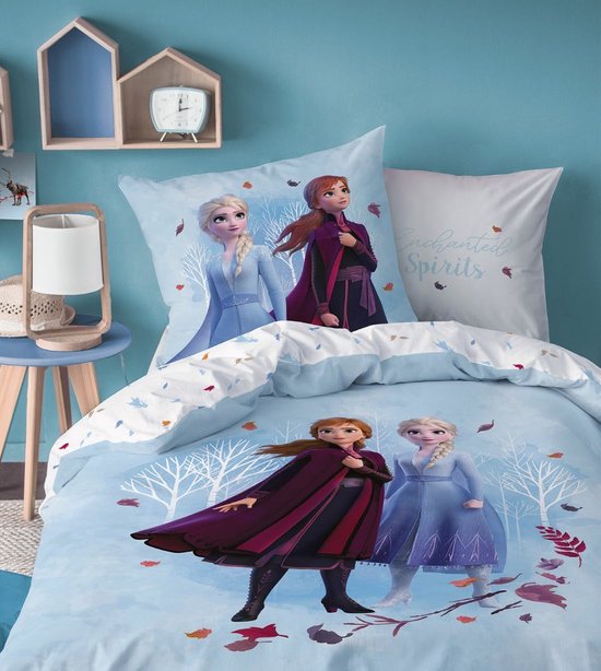 Dekbedovertrek Disney Frozen Enchanted Spirit flanel | bol.com