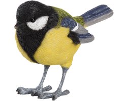 Esschert Design Koolmees tuinbeeld