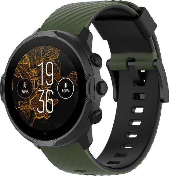 INF Geschik voor Suunto Ambit 1/2/3 armband TPU Zwart INF Geschik voor Suunto Ambit 1/2/3 armband TPU Zwart