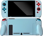 Mobigear Hoesje geschikt voor Dun Nintendo Switch Hoesje Flexibel TPU | Mobigear Classic - Blauw