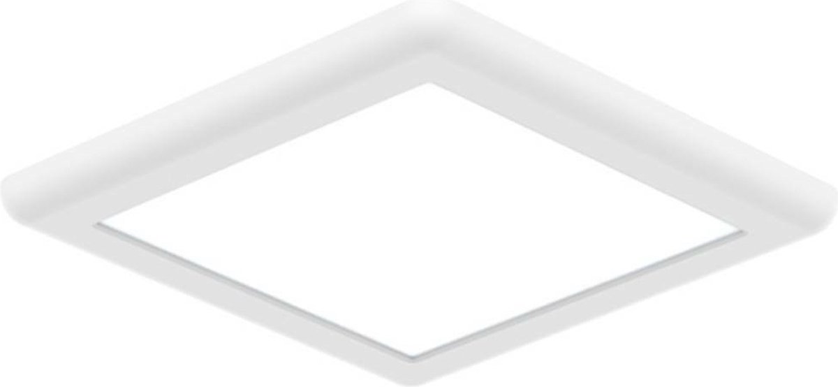 Arcchio - LED downlight - 1licht - kunststof - H: 3.85 cm - wit (RAL 9016) - Inclusief lichtbron