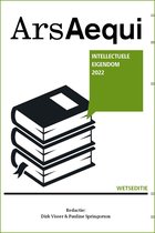 Ars Aequi Wetseditie  -   Intellectuele eigendom 2022