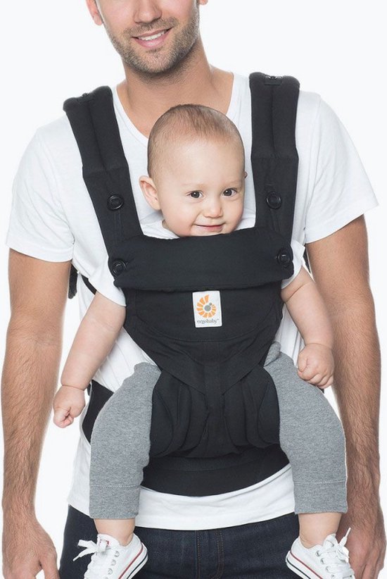 Porte Bebe Ergobaby 360 Quatre Positions Pure Black Bol Com