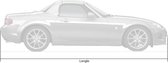 Autohoes DS Covers MAXX outdoor small - grijs