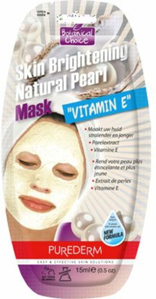 Purederm Natural Pearl Vitamine E Gezichtsmasker