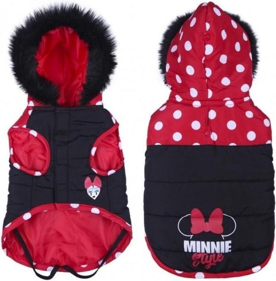MINNIE STYLE - Honden Hoodie - M (Lengte 36cm - Borst 58-66cm)