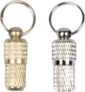 Duvo+ Id hanger kat 2,2cm kleur zilver, LET OP PER STUK, ALLEEN DE KLEUR ZILVER WORD GELEVERD !!