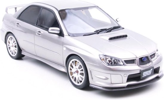 Otto Mobile Subaru Impreza STI S204 Zilver 1:18 Asia Special