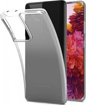 Samsung Galaxy S21 Ultra Hoesje Dun TPU Transparant