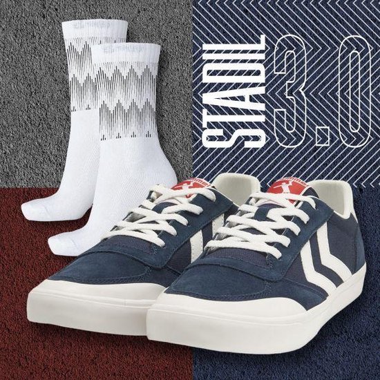 hummel Stadil 3.0 Classic Sportschoenen Unisex - Maat 45 | bol.com