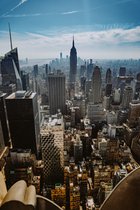 Schilderij New York City 120 x 180 - Pixello - Canvas - Schilderijen op canvas - Unieke canvaskunst designs