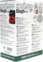 Numatic NVM-1CH Hepa - Stofzuigerzakken - 10 stuks