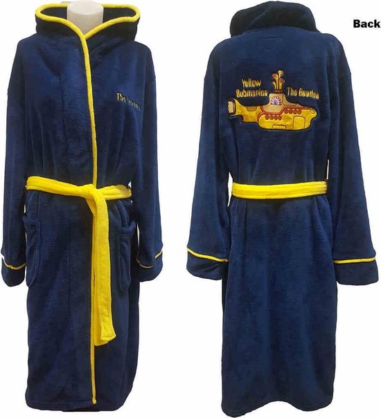 The Beatles - Yellow Submarine Badjas - M/L - Blauw