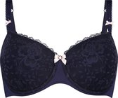 Hunkemöller Dames Lingerie Voorgevormde beugel bh Maya  - Blauw - maat F75