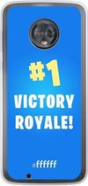 6F hoesje - geschikt voor Motorola Moto G6 - Transparant TPU Case - Battle Royale - Victory Royale #ffffff