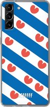 6F hoesje - geschikt voor Samsung Galaxy S21 -  Transparant TPU Case - Fryslân #ffffff