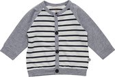 Minymo - newborn baby vest - YD stripe - blauw - Maat 62