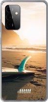 6F hoesje - geschikt voor Samsung Galaxy A72 -  Transparant TPU Case - Sunset Surf #ffffff