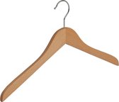 De Kledinghanger Gigant - 15 x Blouse / shirthanger beukenhout ongelakt, 38 cm