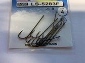 Gamakatsu - vishaak - LS5283F - 9 stuks - haatmaat 4