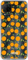 6F hoesje - geschikt voor Huawei P40 Lite -  Transparant TPU Case - Oranges #ffffff