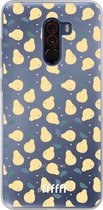 6F hoesje - geschikt voor Xiaomi Pocophone F1 -  Transparant TPU Case - Pears #ffffff