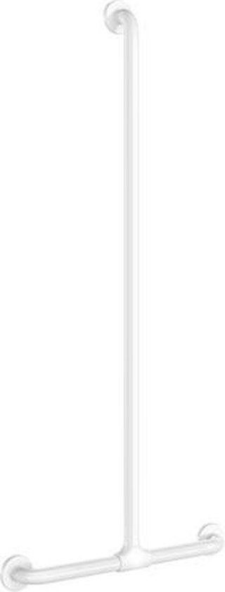 Poignée réglable en T Ø32 1150x500 Nylon blanc