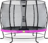 Trampoline EXIT Elegant ø305cm avec filet de sécurité Economy - violet