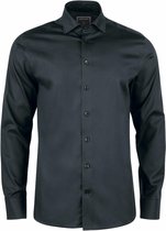 Strijkvrij overhemd - J. Harvest & Frost - Black Bow - Slim fit - Zwart