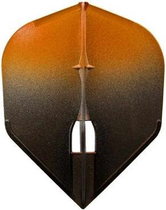 L-Style Champagne L3 Shape 2-Tone BK×Orange - Dart Flights van L-Style — afbeelding 4