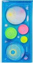 Lg-imports Tekenset Cirkels Maken 10 X 20,5 Cm Blauw