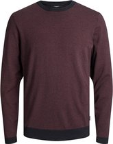 Trui gebreid Jack & Jones Rood dessin maat M