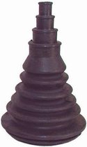 Motorwell / Rubberen doorvoer (175x110mm) zwart (GS41185)