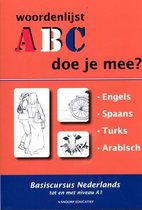 ABC - Doe je mee? 1.Engels, Spaans, Turks, Arabisch woordenlijsten