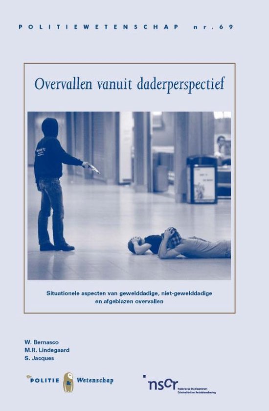 Cover van het boek 'Overvallen vanuit daderperspectief'