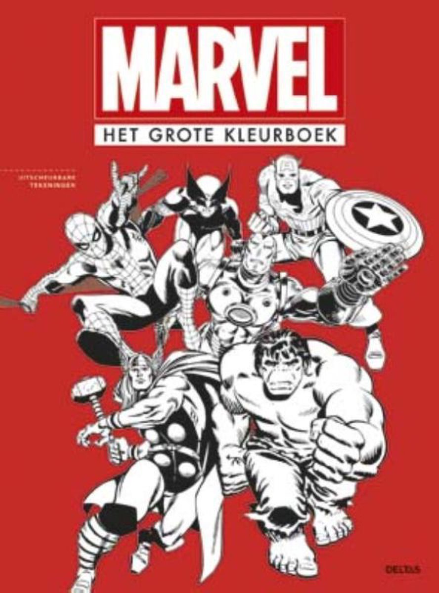 Marvel - Het grote kleurboek | 9789044747553 | Boeken | bol.com