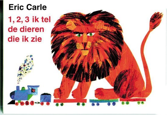 Cover van het boek '1,2,3 ik tel de dieren die ik zie' van Eric Carle