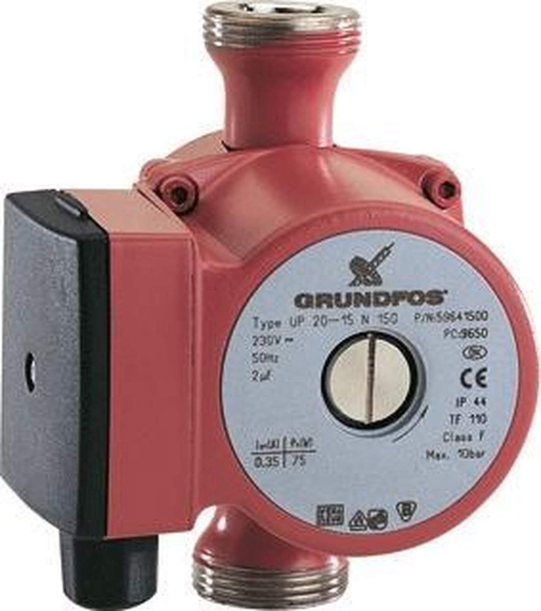 Grundfos UP tapwaterpomp - 20-45 N 150 230v