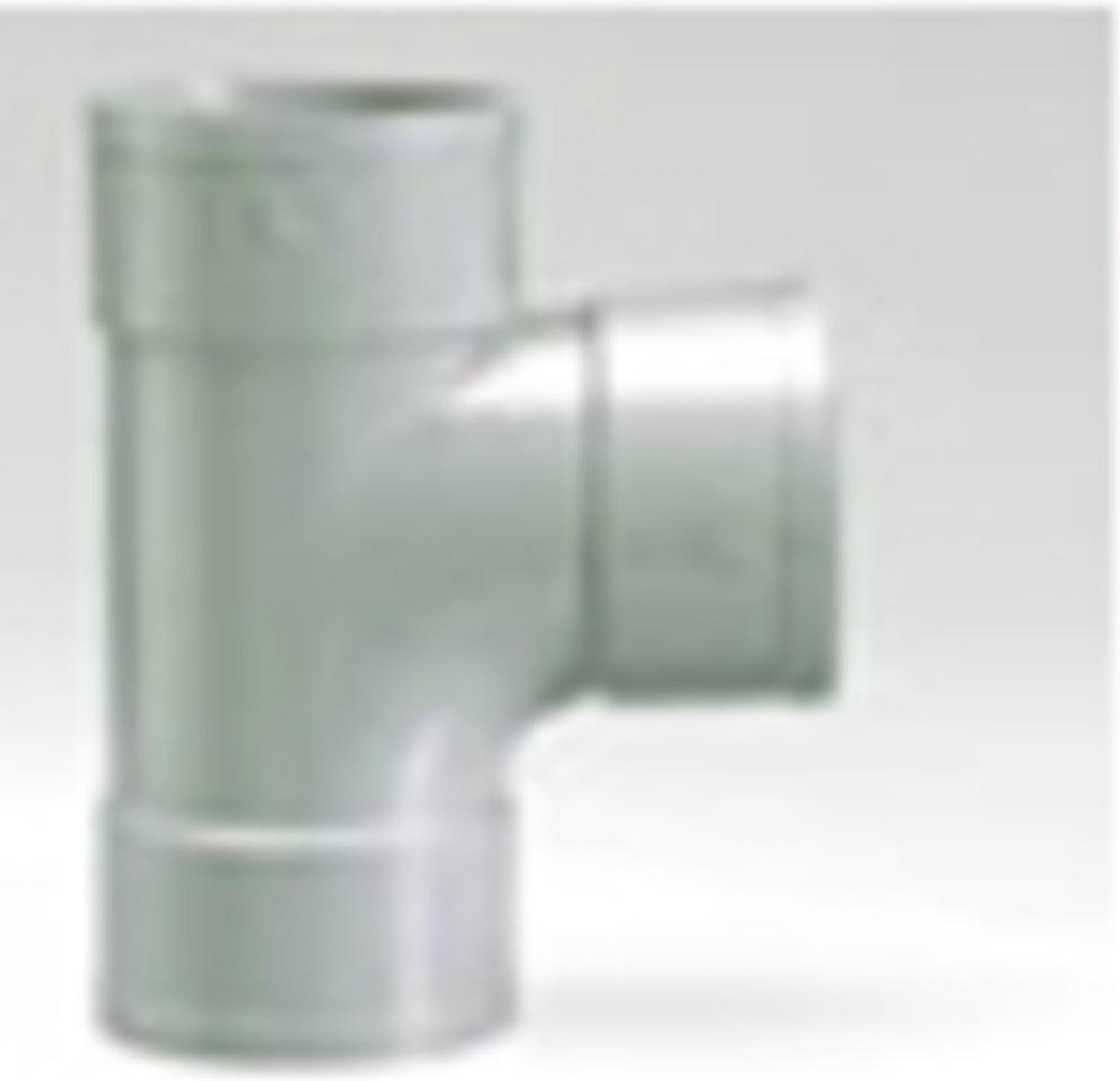 PVC Tee 90gr. 3xmof grijs 50mm