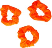 Folat - Scrunchies Oranje - 3 stuks