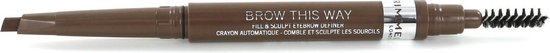 Rimmel Brow This Way Fill & Sculpt Wenkbrauwpotlood - 002 Medium Brown