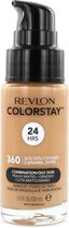 Revlon Colorstay Matte Finish Foundation - 360 Golden Caramel (voor vette en gecombineerde huid)