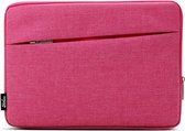 13 inch sleeve met extra vak - Roze